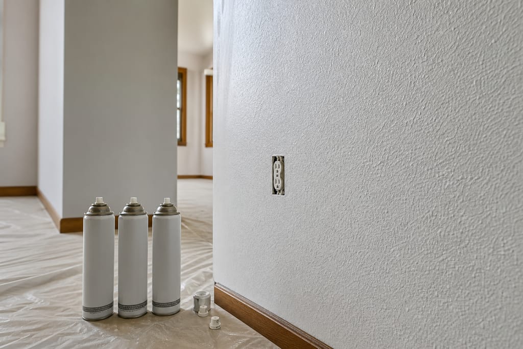 Aerosol texture cans photo